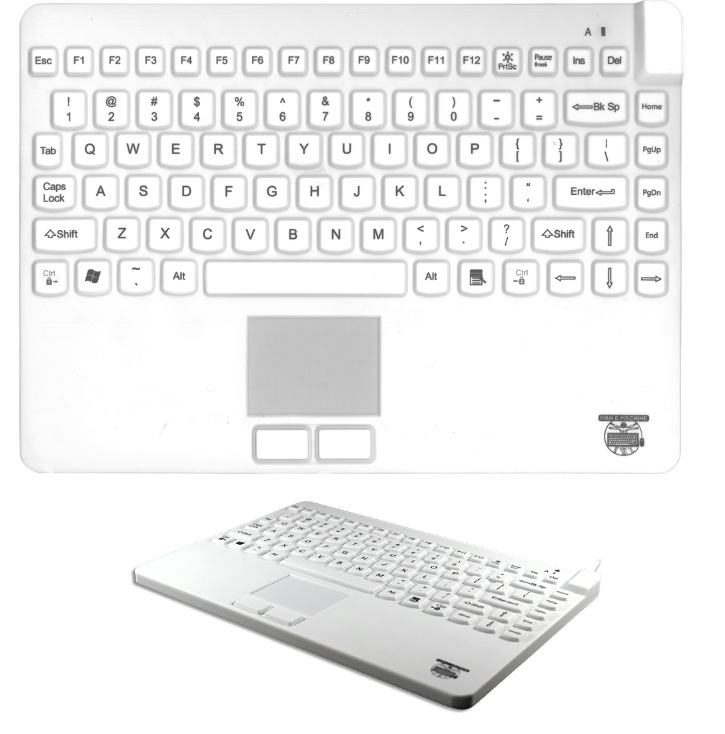 MANMACHINE KEYBOARD SLIM COOL+ TOUCH LIT WHITE
